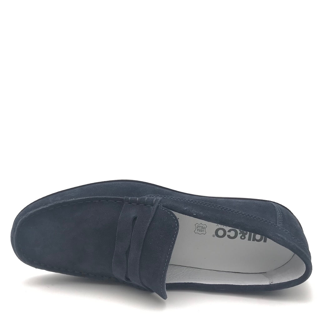 Zulian Calzature Mocassino Luke blu Vendite Flash