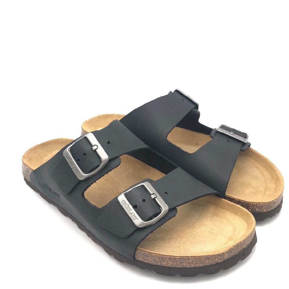 Zulian Calzature Ciabatta Bobo nera Moda