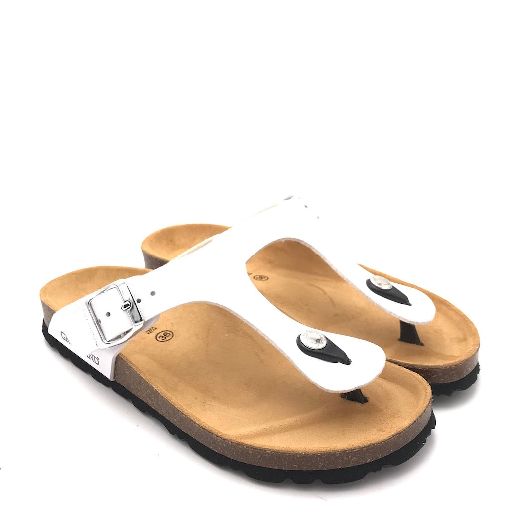 Zulian Calzature Ciabatta Sara infradito bianco 2025