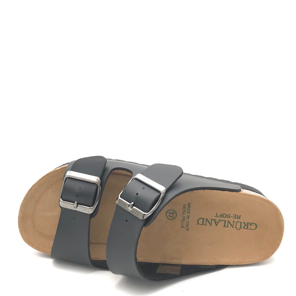 Zulian Calzature Ciabatta Hola nera Qualità