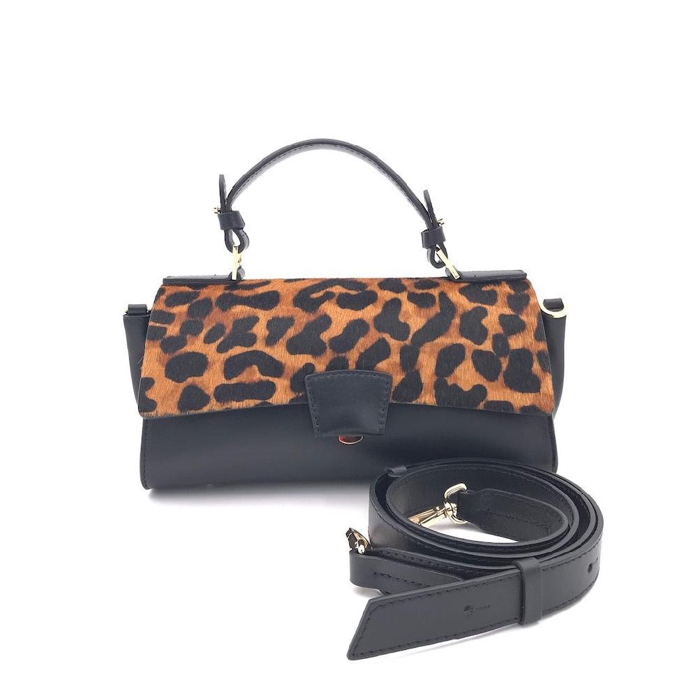 Zulian Calzature Borsa Beth leo nera Presa