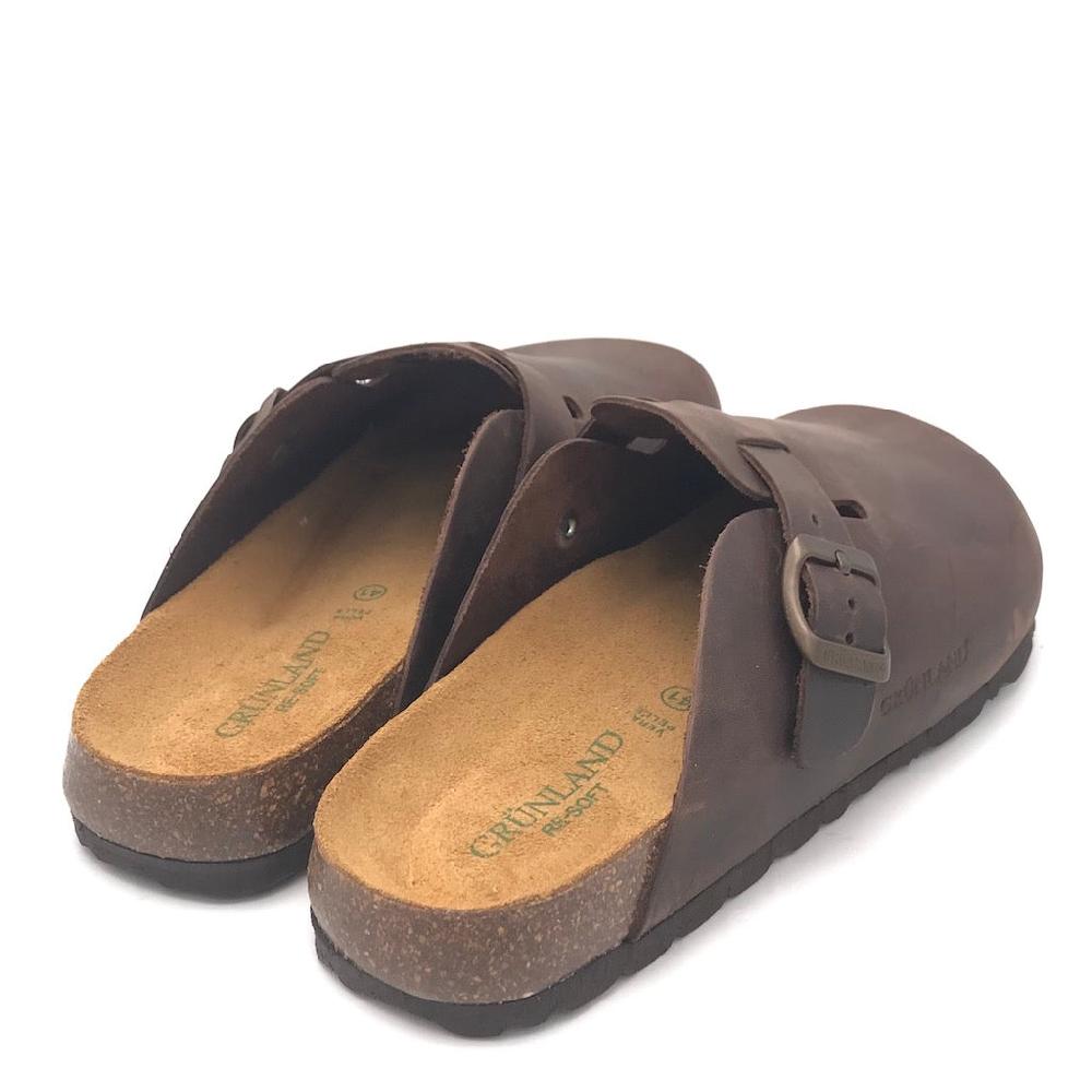 Zulian Calzature Ciabatta chiusa Bobo mogano Economico