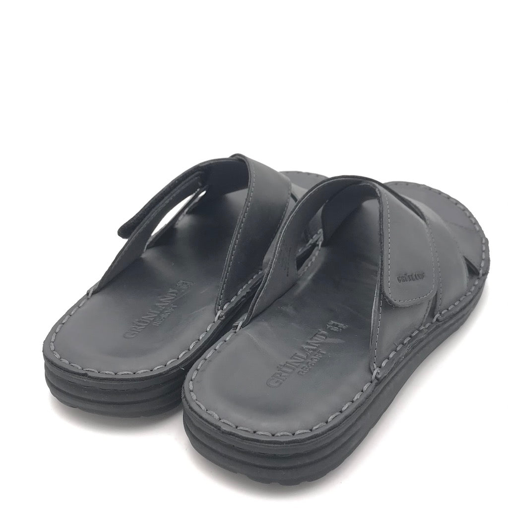 Zulian Calzature Ciabatta Lapo nero Vendita Calda