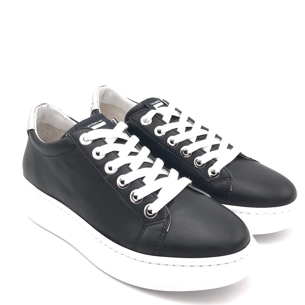 Zulian Calzature Sneakers Basic nera Qualità