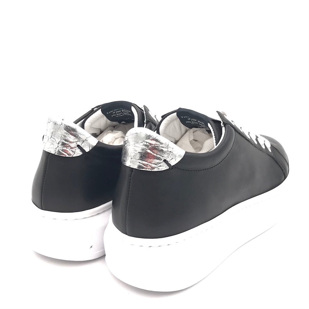 Zulian Calzature Sneakers Basic nera Qualità