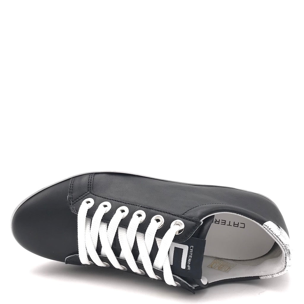 Zulian Calzature Sneakers Basic nera Qualità