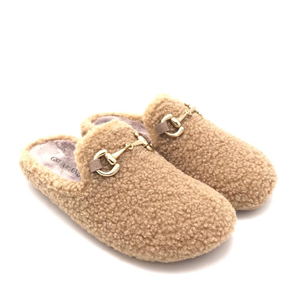 Zulian Calzature Ciabatta Gles beige Spedizione Gratuita