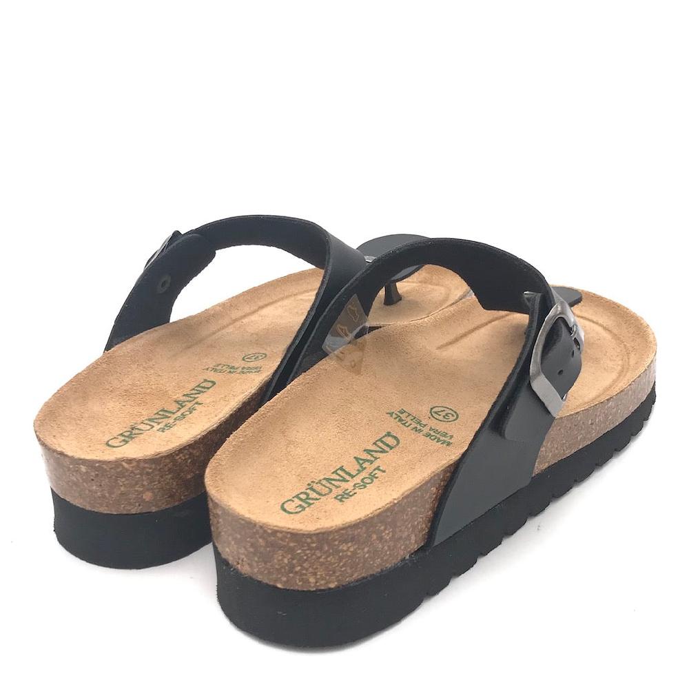 Zulian Calzature Ciabatta Hola infradito nero Pezzi Unici