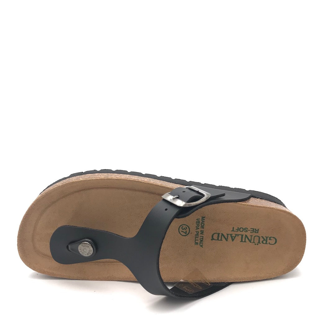 Zulian Calzature Ciabatta Hola infradito nero Pezzi Unici
