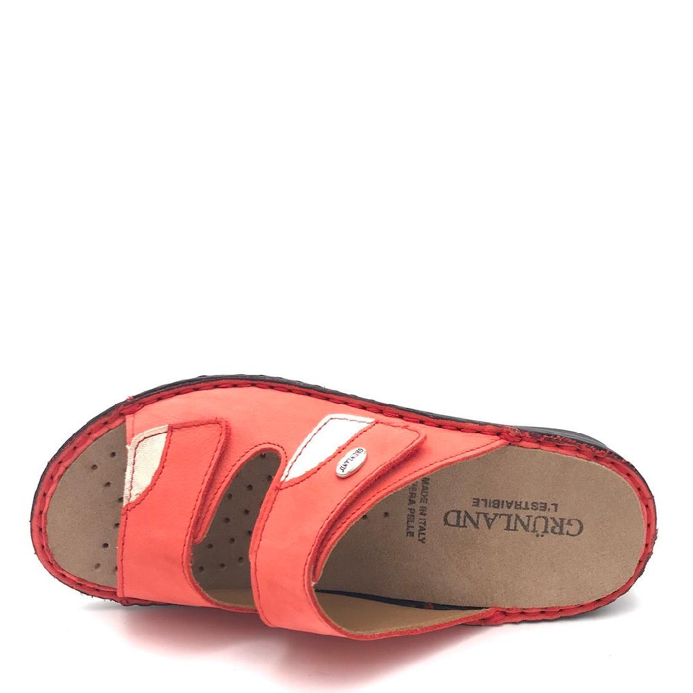 Zulian Calzature Ciabatta Dami corallo Consegna Veloce