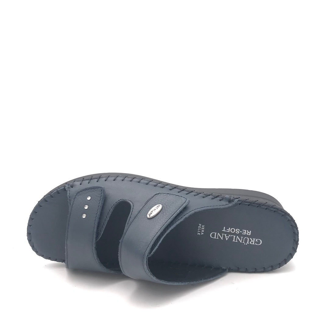 Zulian Calzature Ciabatta Baly blu Fino Al -60%