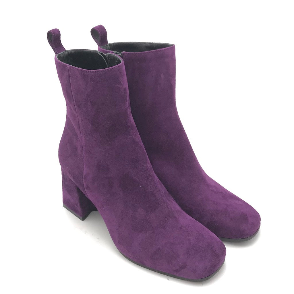 Zulian Calzature Tronchetto camoscio viola Offerta