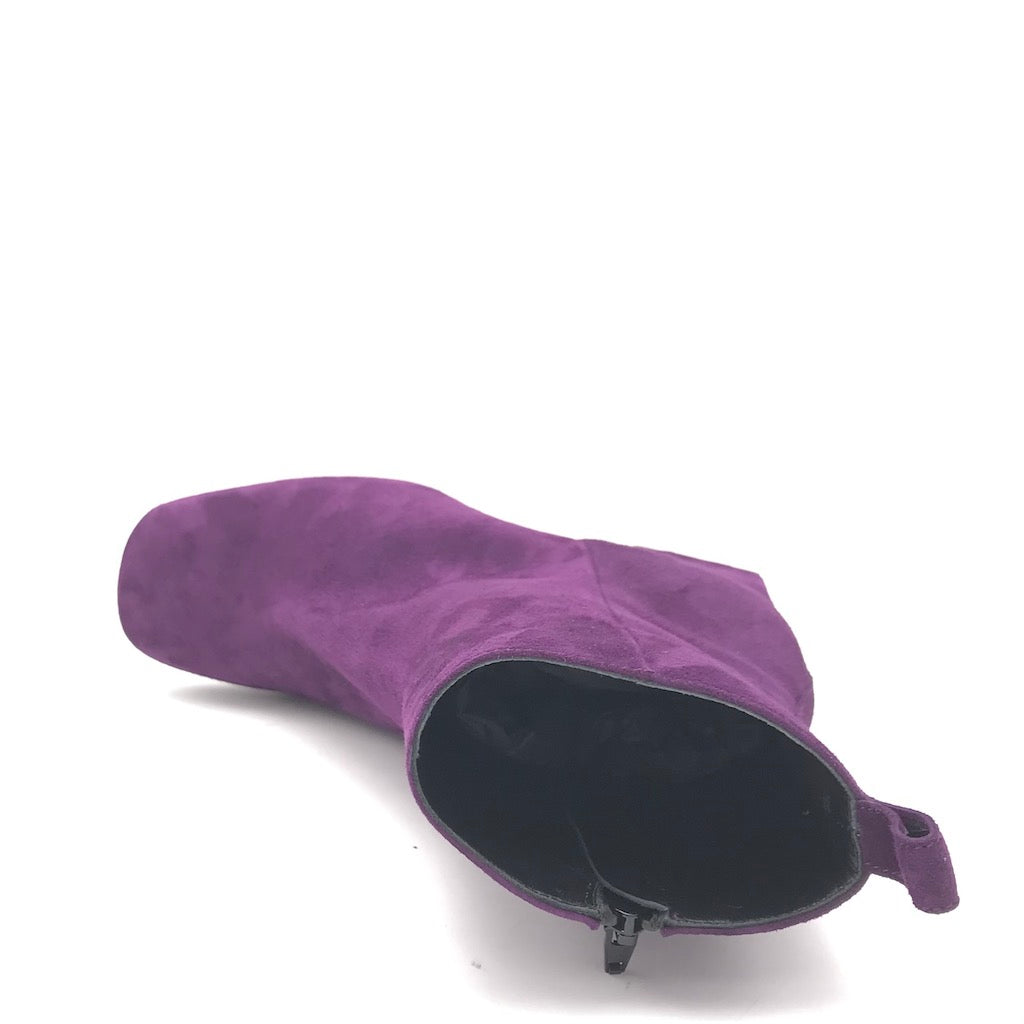 Zulian Calzature Tronchetto camoscio viola Offerta