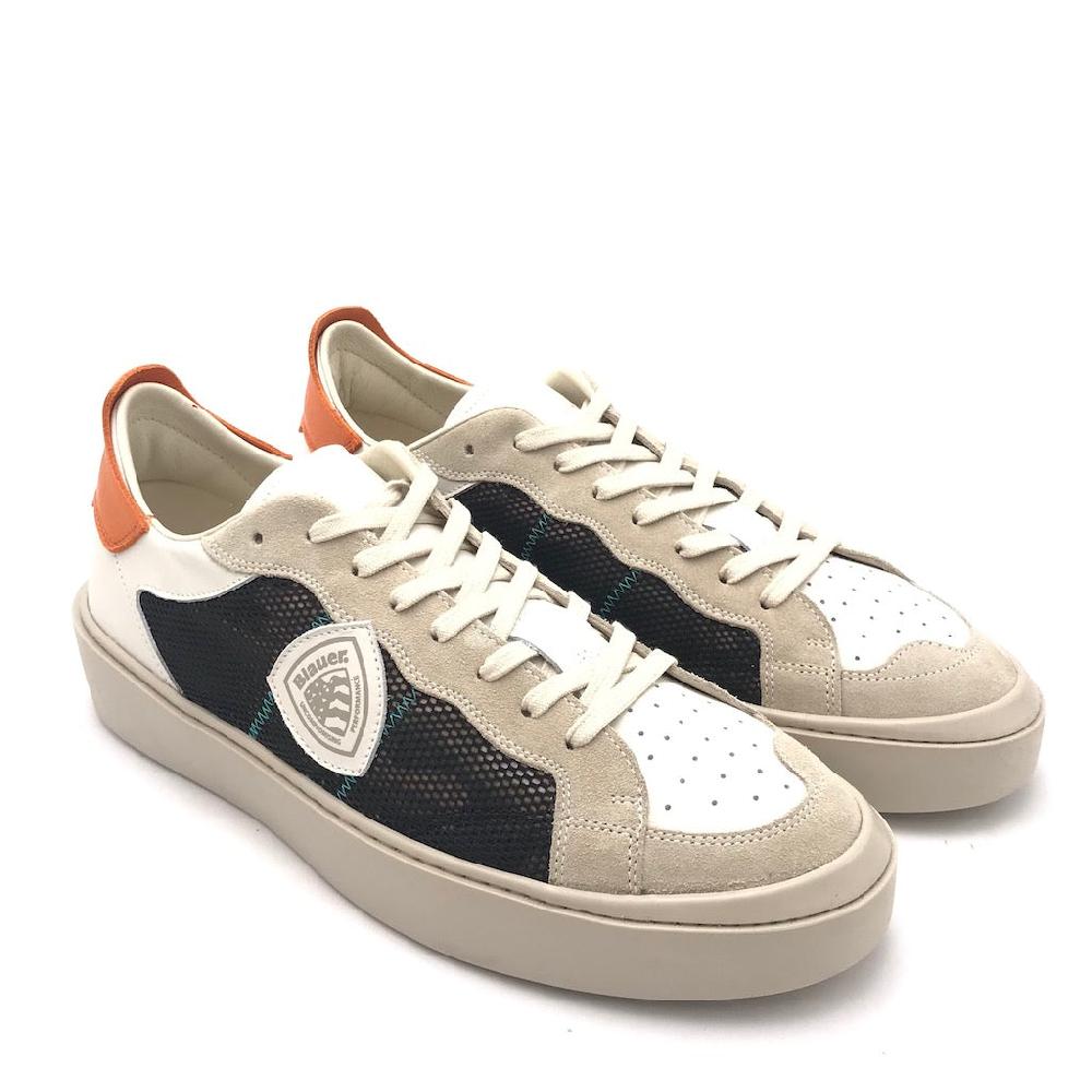 Zulian Calzature Sneakers Staten 07 Nys beige-military Vendita Economica