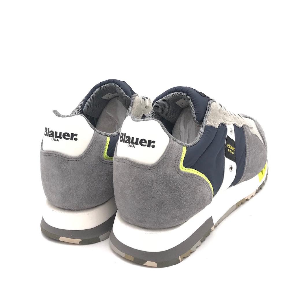 Zulian Calzature Sneakers Queens01 Dir navy-grey Saldi Di Fabbrica