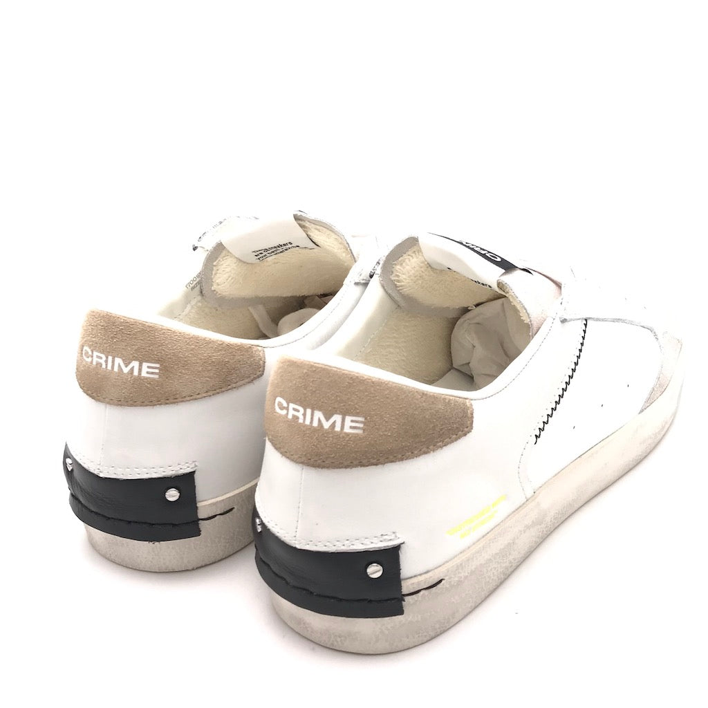 Zulian Calzature Sneakers Distrassed bianco-beige I Più Venduti