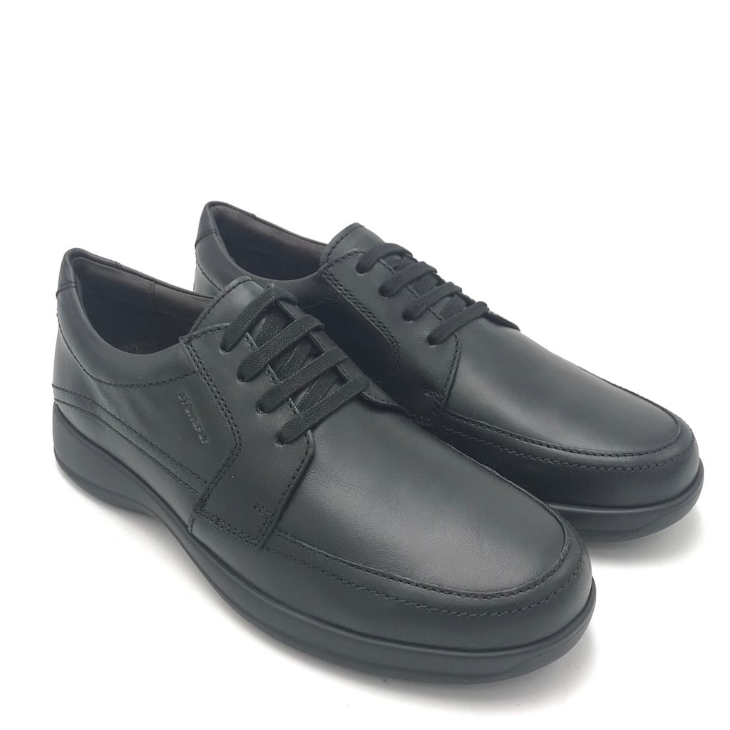 Zulian Calzature Scarpa Season allacciata in nappa nera Negozio