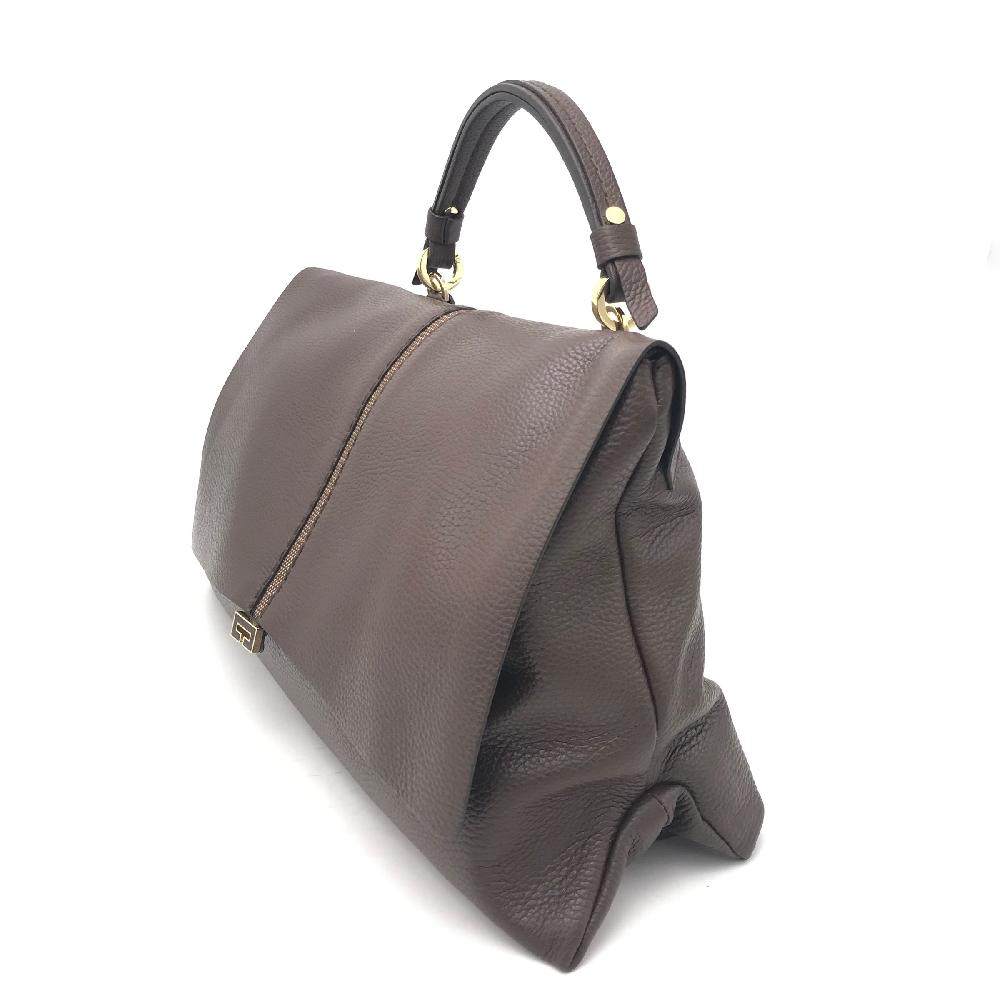 Zulian Calzature Borsa Kendall large cioccolato Affare Del Giorno