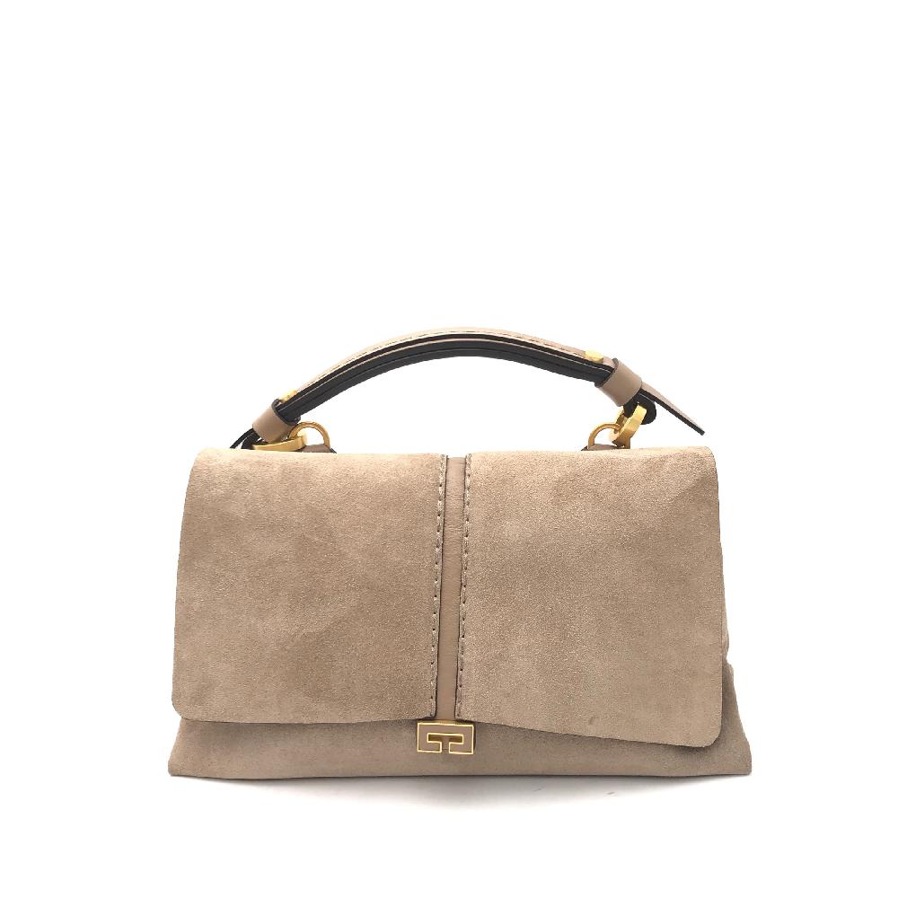 Zulian Calzature Borsa Kendall small camoscio visone Sottocosto