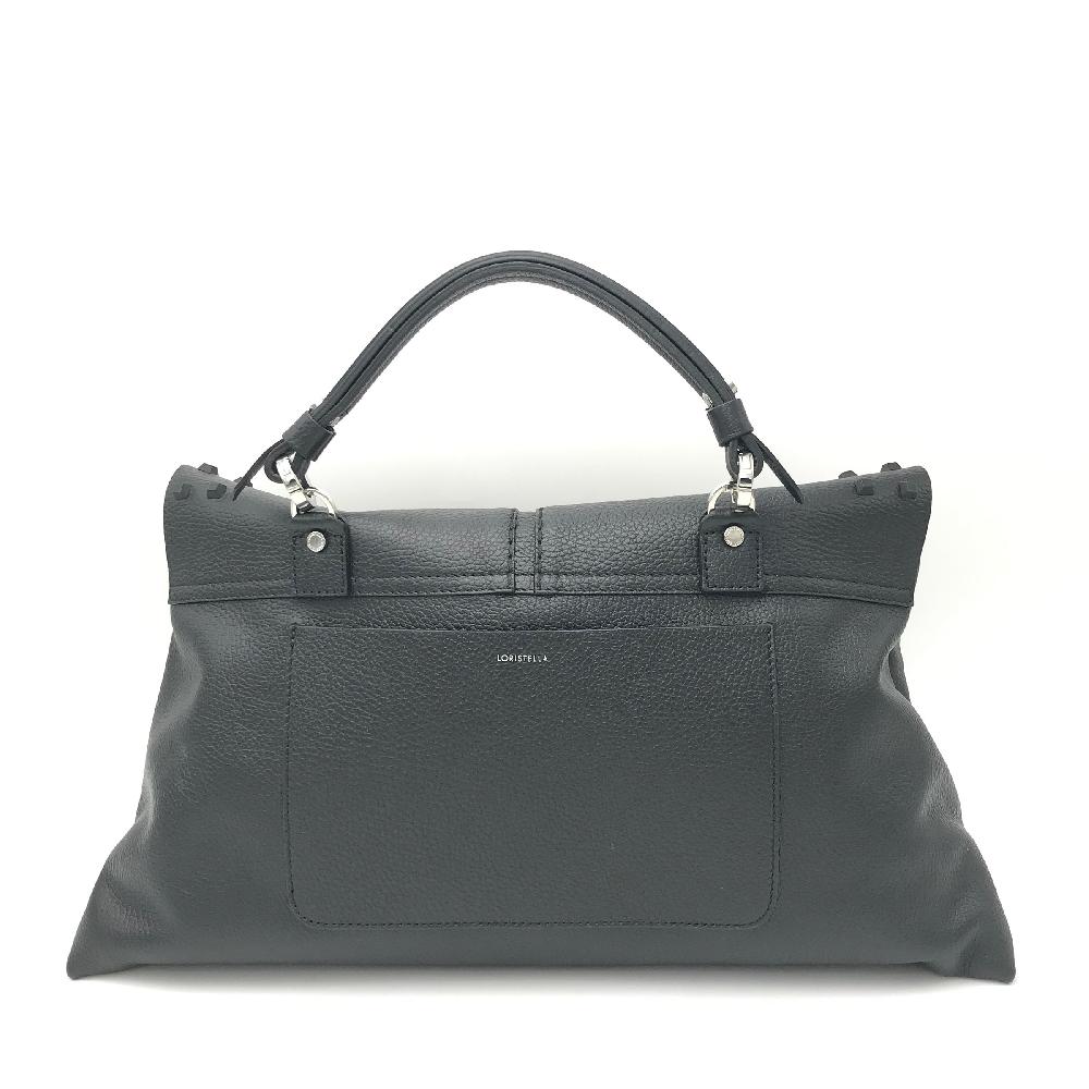 Zulian Calzature Borsa Kendal large nera borchie Presa