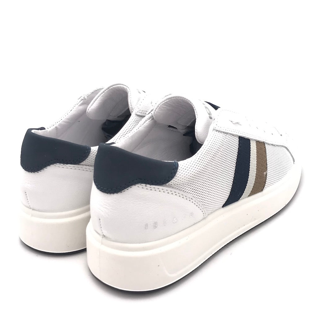 Zulian Calzature Sneakers Sten bianca In Vendita