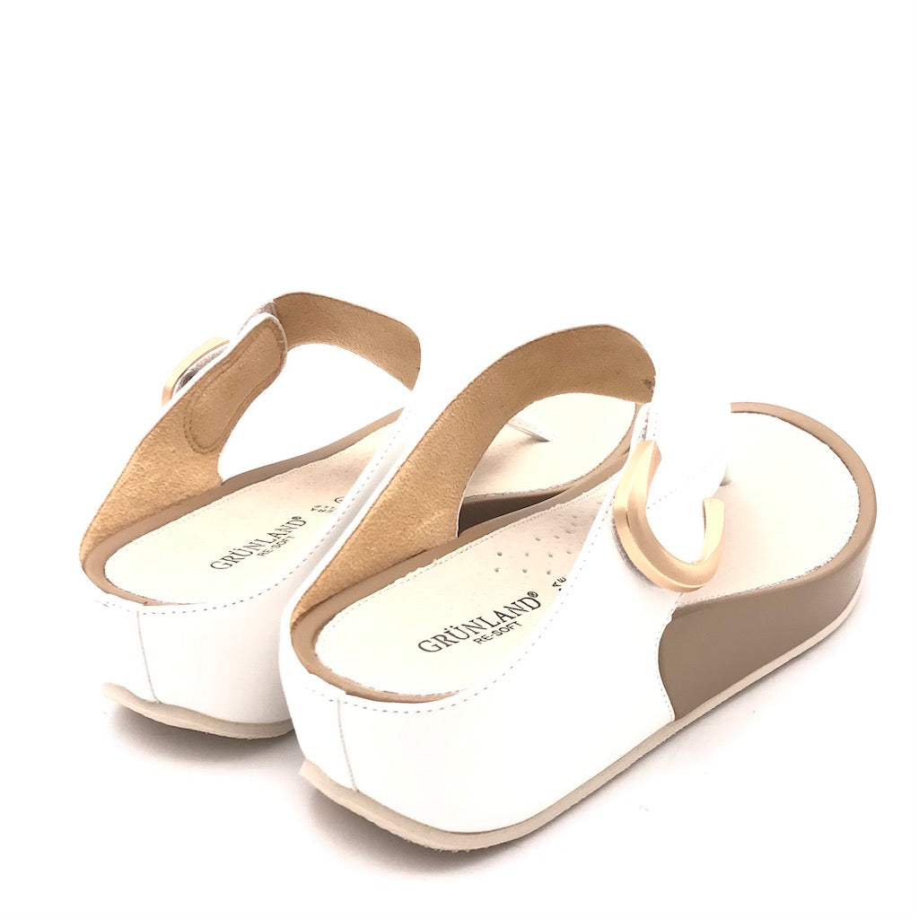 Zulian Calzature Ciabatta infradito Dira bianca Negozio