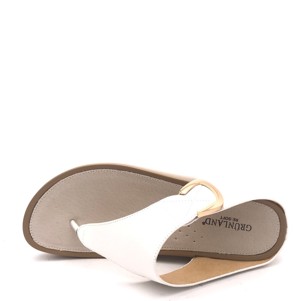 Zulian Calzature Ciabatta infradito Dira bianca Negozio