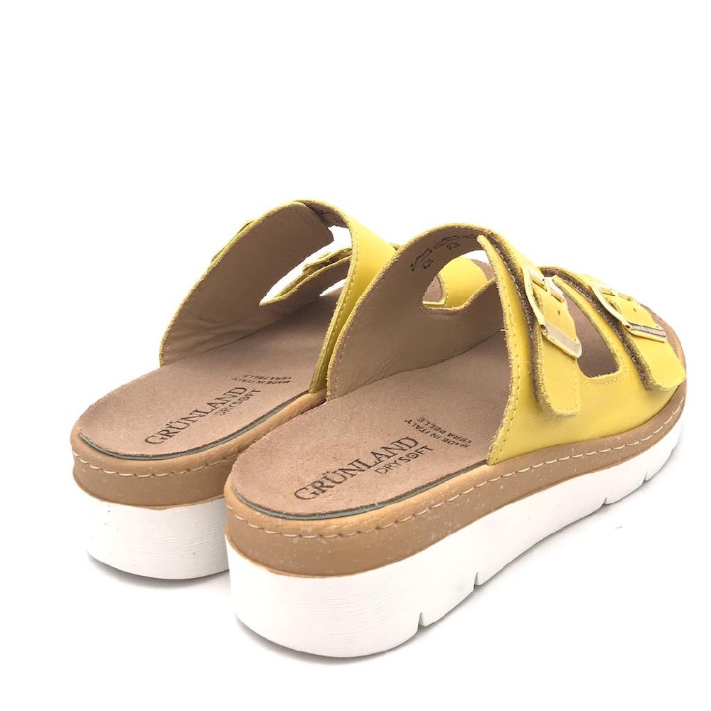 Zulian Calzature Ciabatta Moll giallo ocra In Saldo