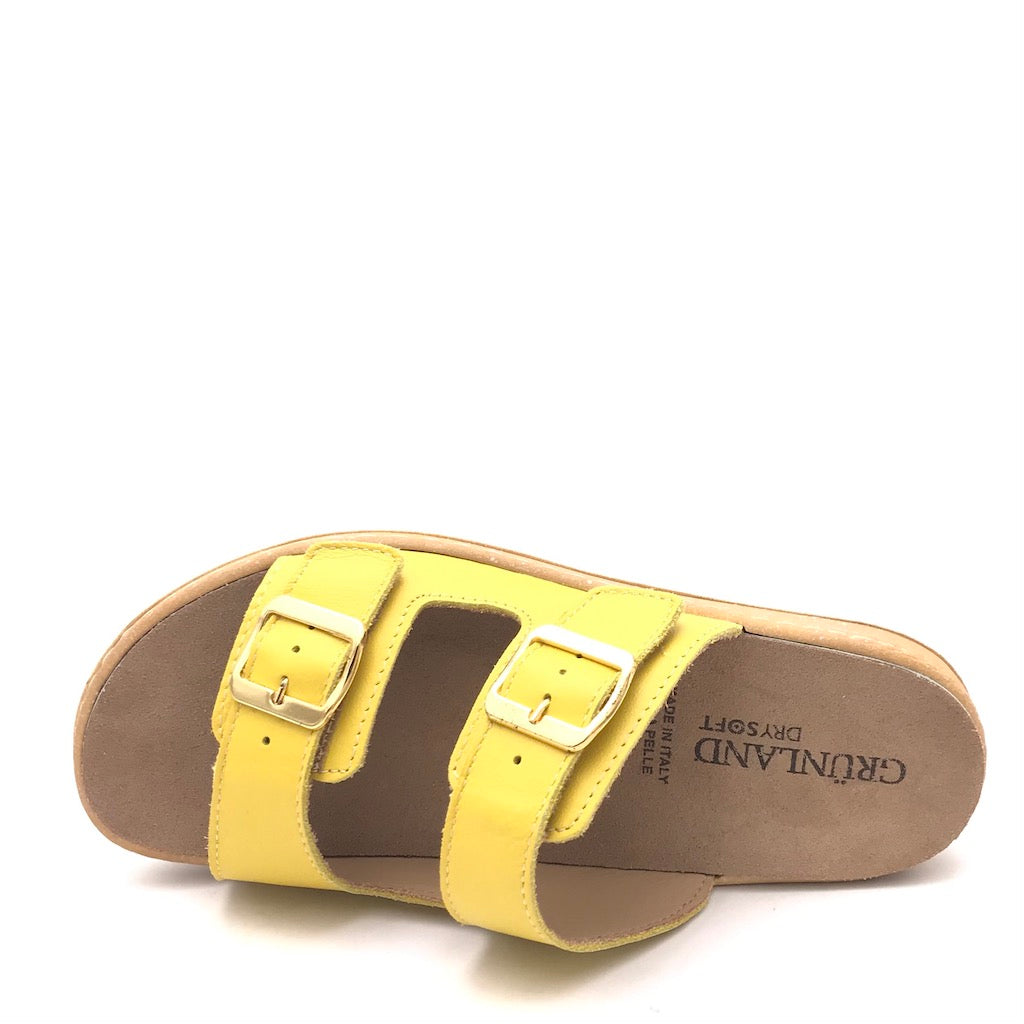 Zulian Calzature Ciabatta Moll giallo ocra In Saldo