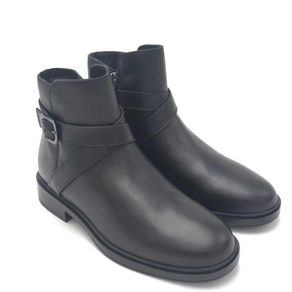 Zulian Calzature Tronchetto Affe nero Italy
