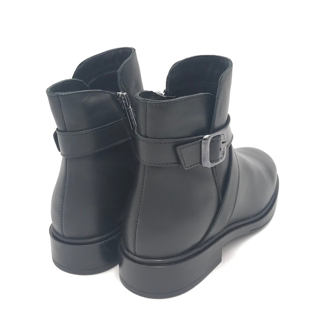 Zulian Calzature Tronchetto Affe nero Italy