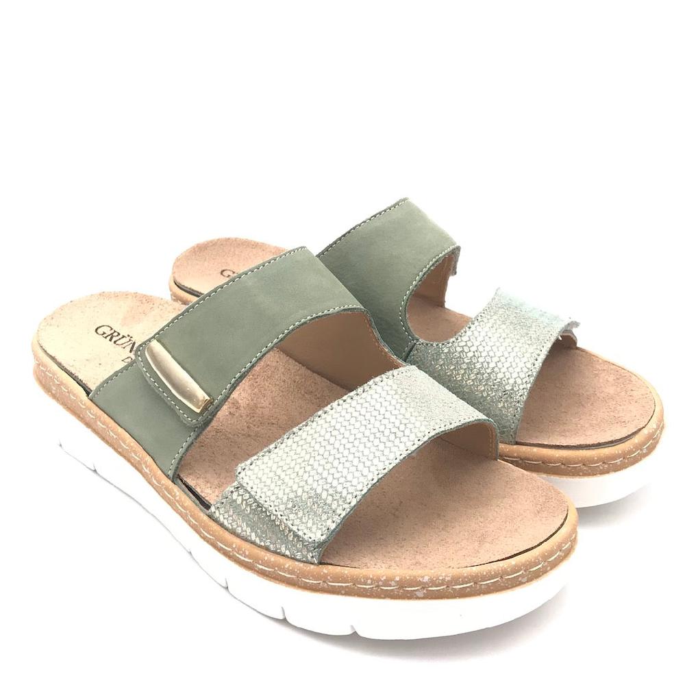 Zulian Calzature Ciabatta Moll salvia Spedizione Gratuita
