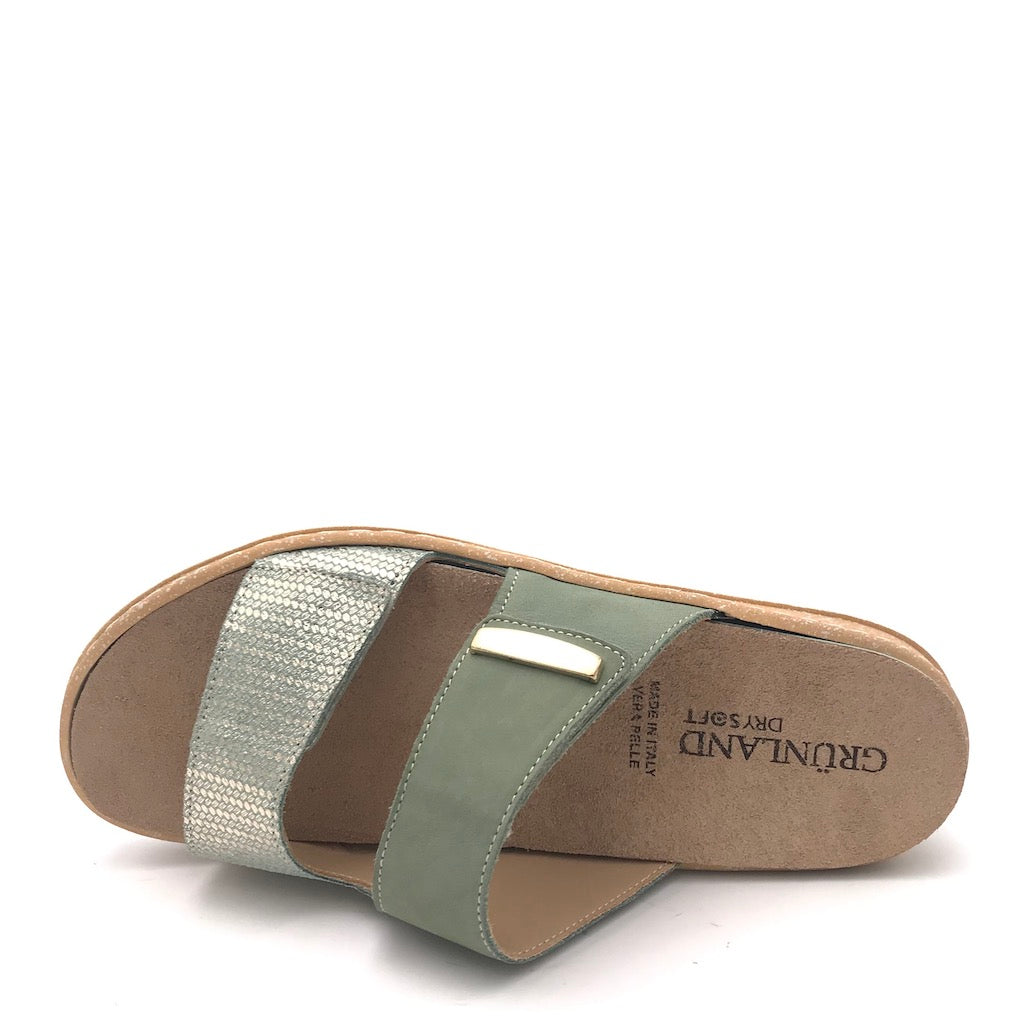 Zulian Calzature Ciabatta Moll salvia Spedizione Gratuita