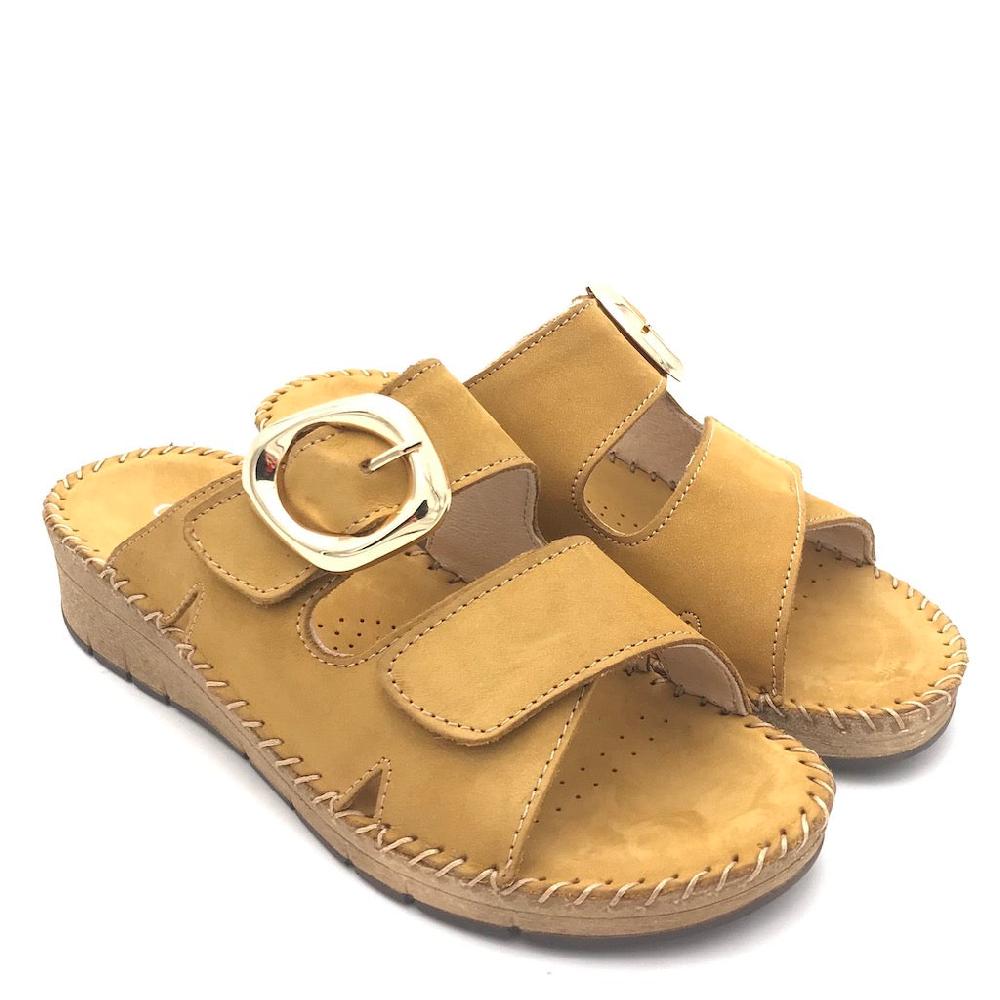 Zulian Calzature Ciabatta Palo ocra Pezzi Unici