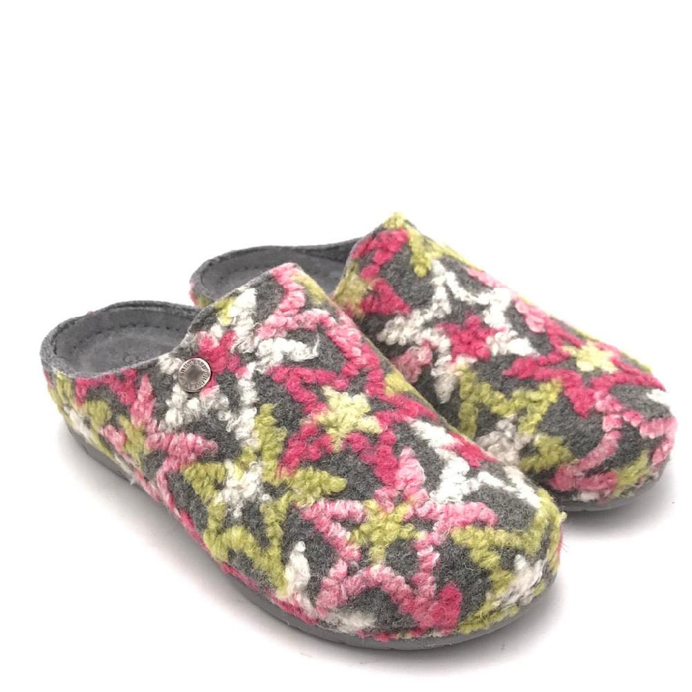 Zulian Calzature Ciabatta Prau grigio-multi Consegna Veloce