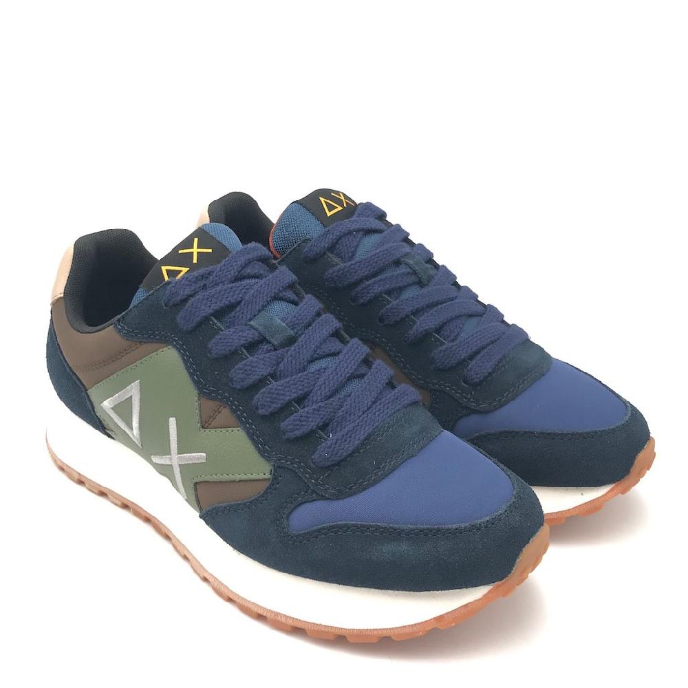 Zulian Calzature Sneakers Jaki bicolor blu Online