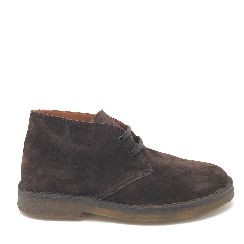 Zulian Calzature Scarponcino in crosta marrone