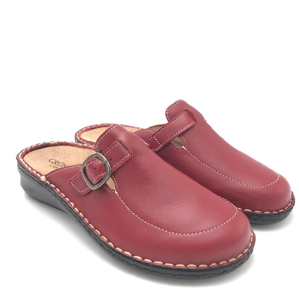 Zulian Calzature Ciabatta Dami rubino Qualità