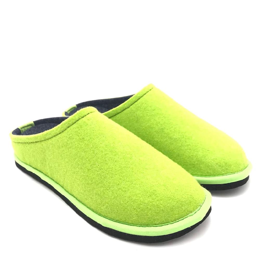 Zulian Calzature Ciabatta Easy bicolor verde fluo-blu Fino al 50% di sconto