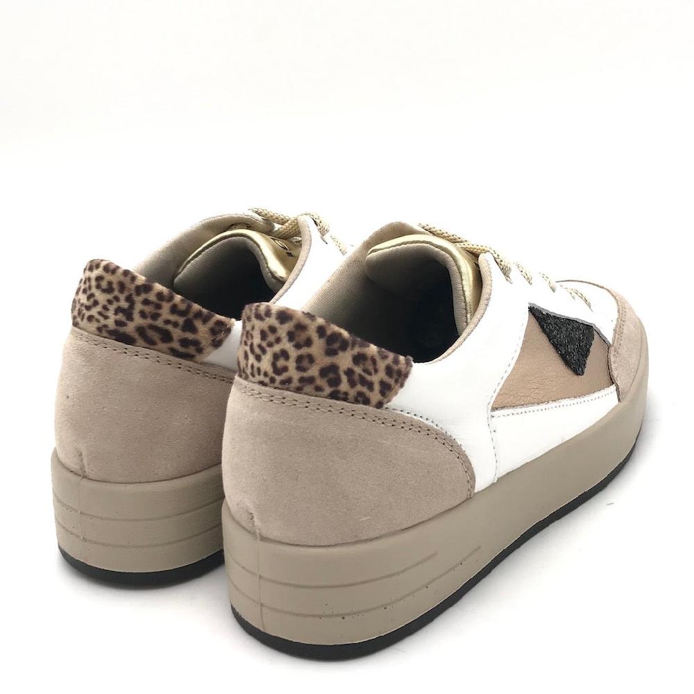 Zulian Calzature Sneakers Alina bianco-beige Fino Al -60%