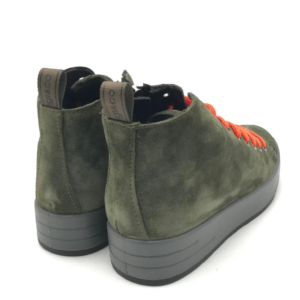 Zulian Calzature Sneakers Alina verde scuro Shopping Online