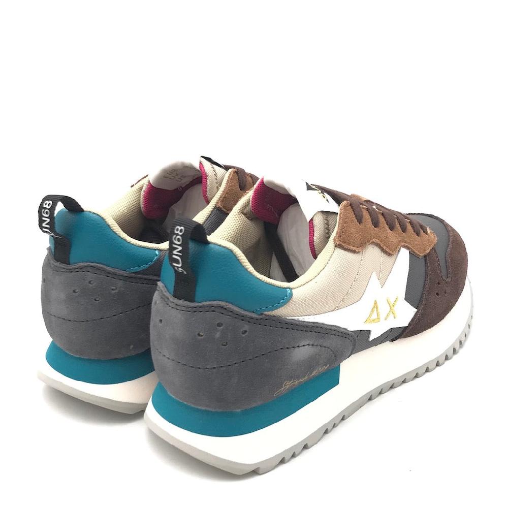 Zulian Calzature Sneakers Stargirl multicolor grigio scuro Sottocosto