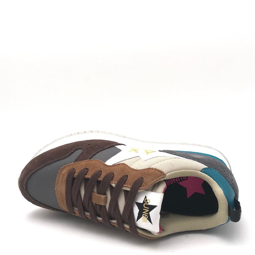 Zulian Calzature Sneakers Stargirl multicolor grigio scuro Sottocosto