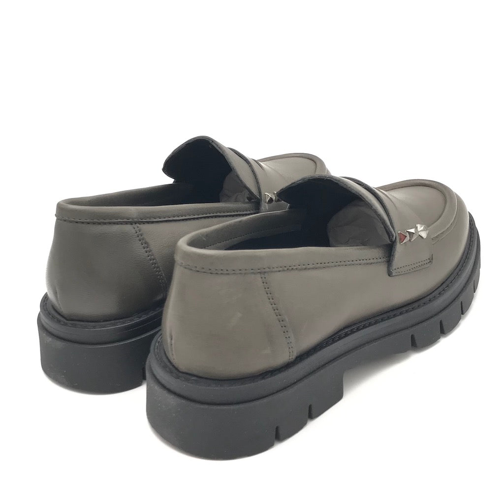 Zulian Calzature Mocassino Taylor color fumo Trasporto libero internazionale