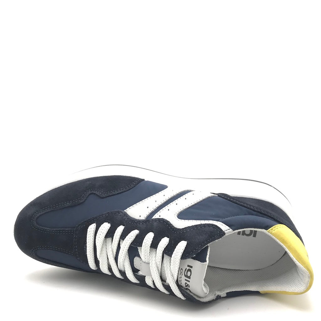 Zulian Calzature Sneakers Saronno blu Presa