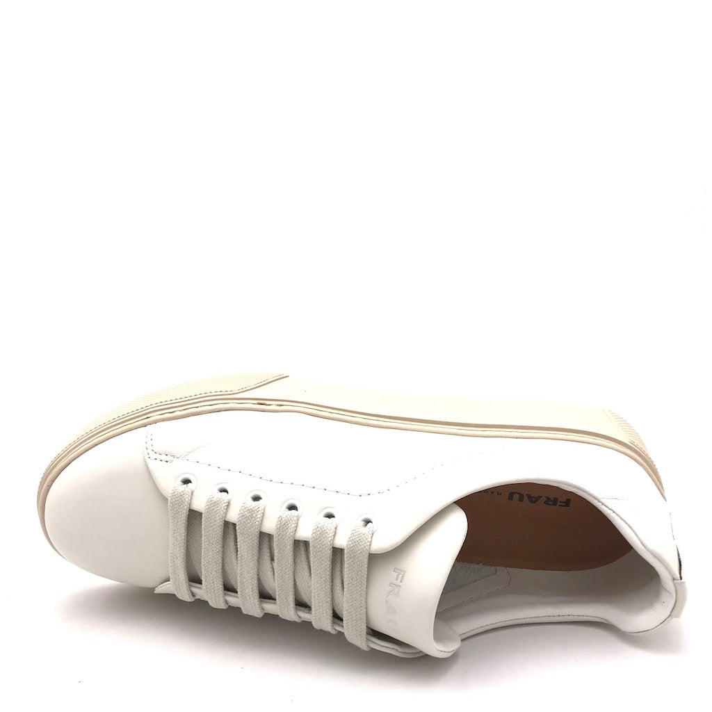 Zulian Calzature Sneakers in pelle burro Offerta