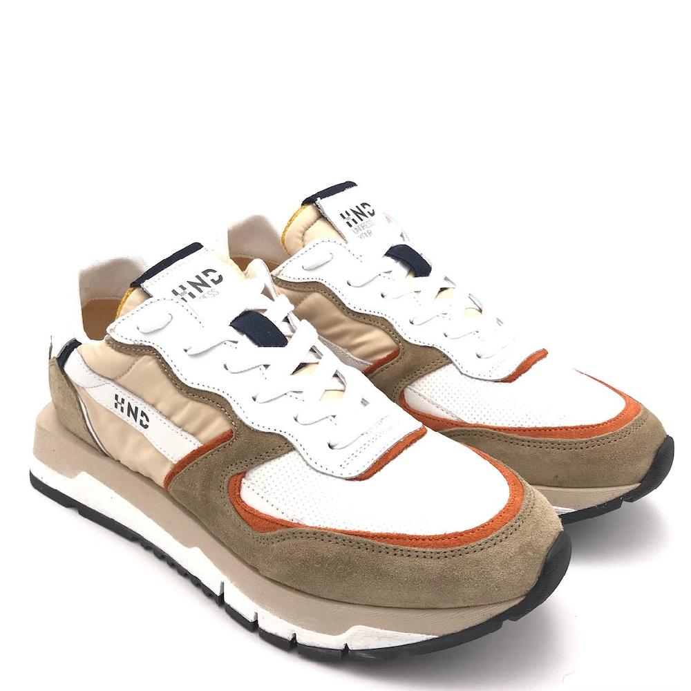 Zulian Calzature Sneakers running bianco-panna Economico