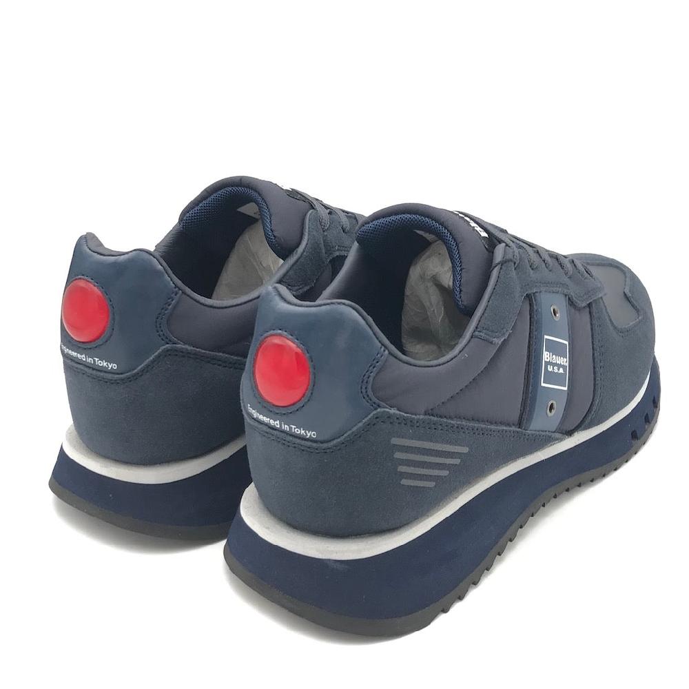 Zulian Calzature Sneakers Tokyo01 blu In Vendita
