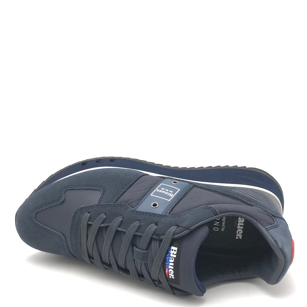 Zulian Calzature Sneakers Tokyo01 blu In Vendita