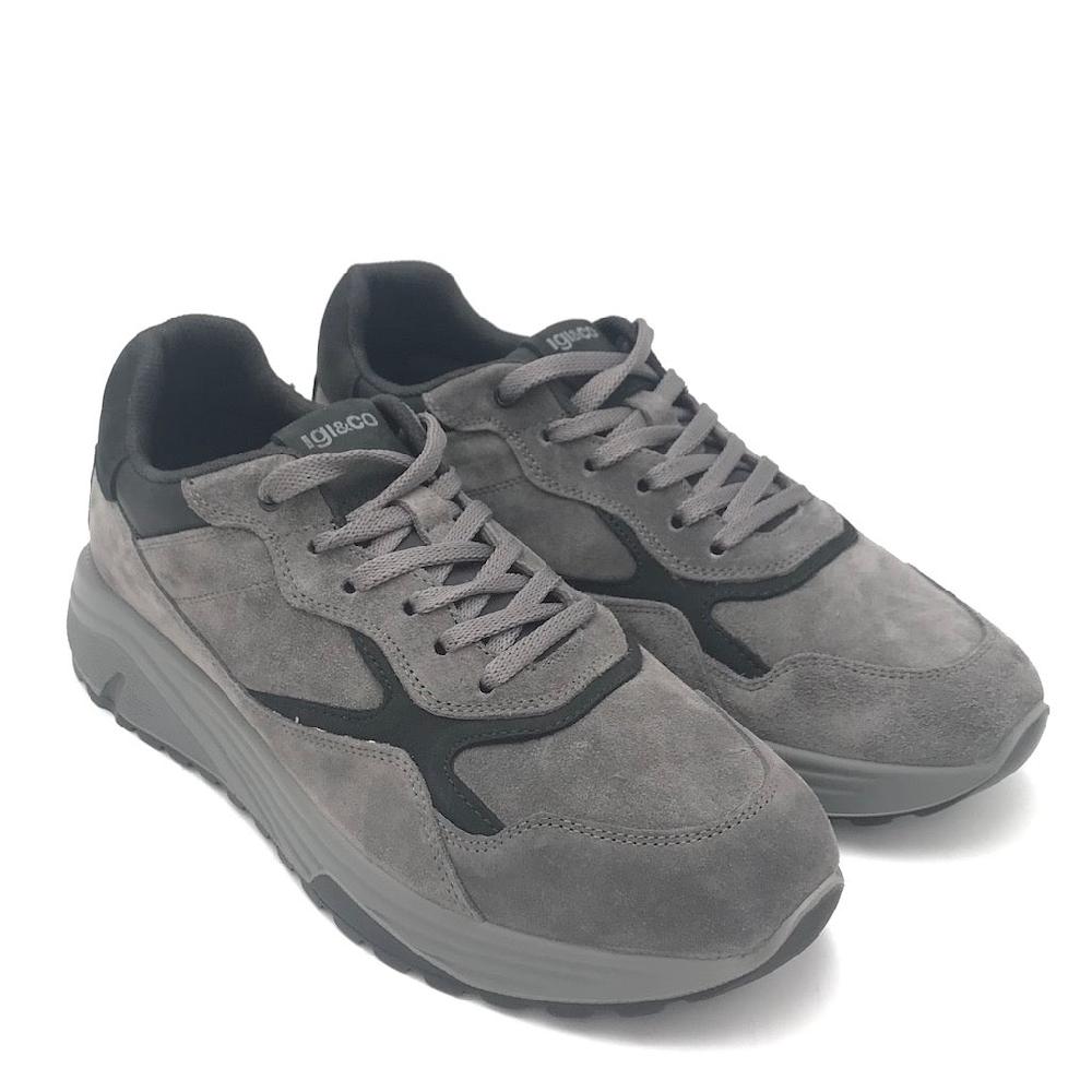 Zulian Calzature Sneakers Seth antracite Saldi Di Fabbrica